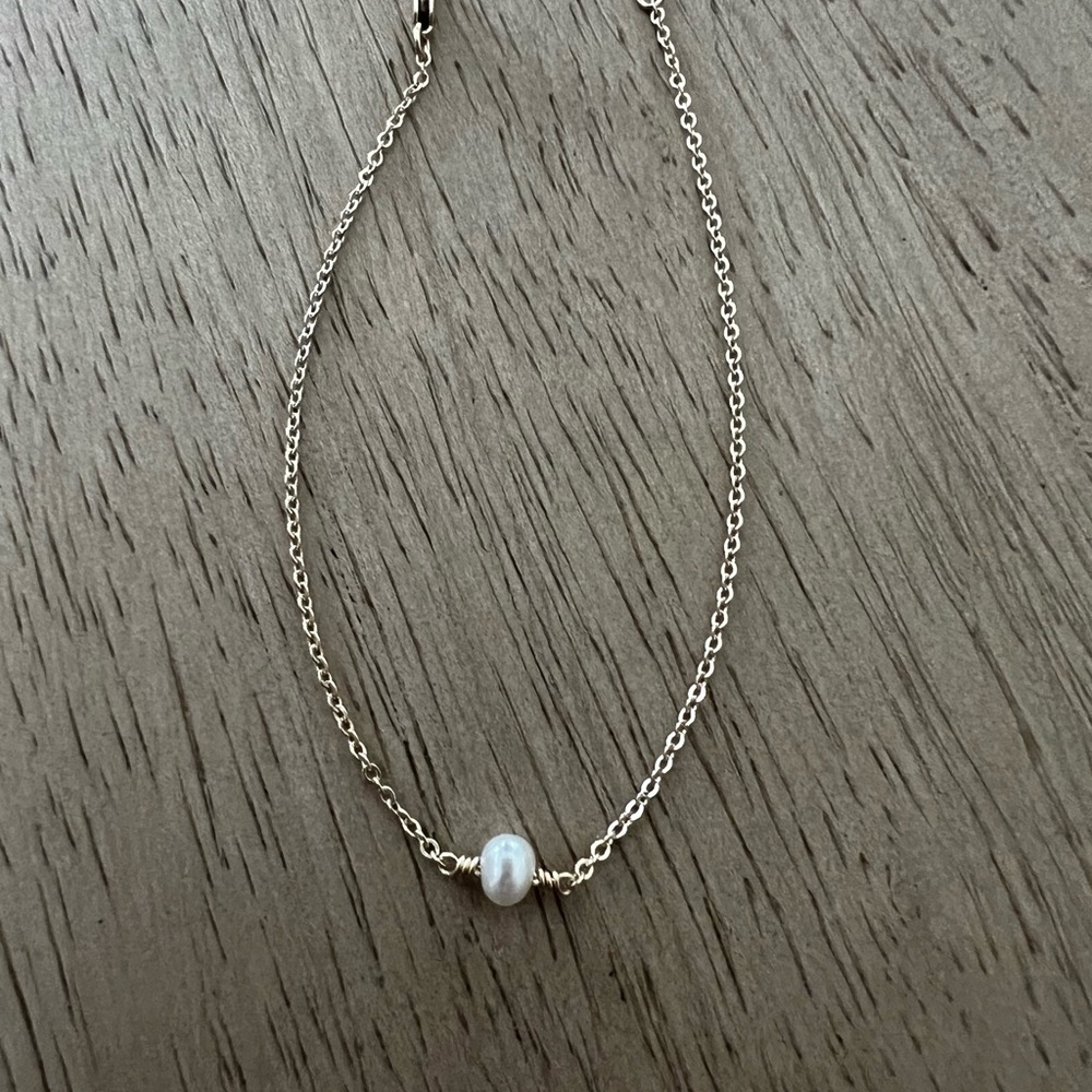 GLDN Pearl Bracelet - 14k solid gold - Picture 7 of 10